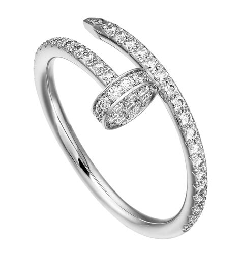 cartier just un clou kette|juste un clou with diamonds.